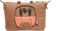 New Looxs Verla Fietstas Laptoptas - 15 inch Laptopvak - Leer - 21 liter - Cognac