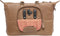 New Looxs Verla Fietstas Laptoptas - 15 inch Laptopvak - Leer - 21 liter - Cognac
