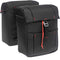 New Looxs Vigo Double Atran AVS - Dubbele Fietstas - Geschikt voor Elektrische Fietsen - Fietstas met Modern Design - 37 Liter - Zwart