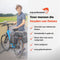 New Looxs Vigo Double - Dubbele Fietstas - Geschikt voor Elektrische Fietsen - Fietstas met Modern Design - 37 Liter - Zwart