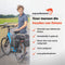 New Looxs Vigo Double - Dubbele Fietstas - Ingebouwde Racktime Adapter - Afneembare Fietstas met Modern Design - 37 Liter - Zwart