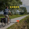New Looxs Vigo Double Racktime - Dubbele Fietstas - Geschikt voor Elektrische Fietsen - Fietstas met Modern Design - 37 Liter - Grijs