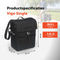 New Looxs Vigo Single - Enkele Fietstas - Waterdicht Polyester - Afneembare Fietstas - Met Extra Regenhoes en Schouderband - 18,5 Liter - Zwart