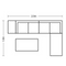 New Moon 5-Delige Loungeset - Aluminium Frame - Charcoal Grey