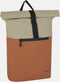 New Rebels Fane Montgomery Oranje 15L Rolltop Rugzak Waterafstotend Laptop 15.6