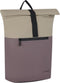 New Rebels Fane Montgomery Oudpaars 15L Rolltop Rugzak Waterafstotend Laptop 15.6