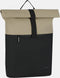 New Rebels Fane Montgomery Zwart 15L Rolltop Rugzak Waterafstotend Laptop 15.6