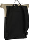 New Rebels Fane Montgomery Zwart 15L Rolltop Rugzak Waterafstotend Laptop 15.6