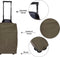 New Rebels Handbagage / Trolley / Reiskoffer - 50 x 32 x 18 cm - Harper - Groen