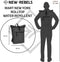 New Rebels Laptoprugzak Mart - 20 Liter - Zwart