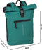 New Rebels Laptoprugzak Mart - Turqoise - Petrol