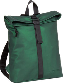 New Rebels Mart Los Angeles Metallic Groen 7L Rolltop Rugzak Waterafstotend