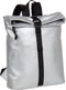 New Rebels Mart Los Angeles Metallic Zilver 7L Rolltop Rugzak Waterafstotend