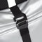 New Rebels Mart Los Angeles Metallic Zilver 7L Rolltop Rugzak Waterafstotend