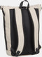 New Rebels Mart New York Beige 21L Rugtas Rolltop Waterafstotend Laptop 15.6