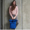New Rebels Mart New York Kobaltblauw 21L Rugtas Rolltop Waterafstotend Laptop 15.6