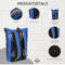 New Rebels Mart New York Kobaltblauw 21L Rugtas Rolltop Waterafstotend Laptop 15.6