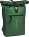 New Rebels Mart New York Metallic Groen 21L Rugtas Rolltop Waterafstotend Laptop 15.6