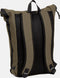 New Rebels Mart New York Olijf Groen 21L Rugtas Rolltop Waterafstotend Laptop 15.6