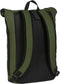 New Rebels Mart New York Olijf Groen 21L Rugtas Rolltop Waterafstotend Laptop 15.6