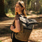 New Rebels Mart New York Olijf Groen 21L Rugtas Rolltop Waterafstotend Laptop 15.6