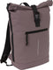 New Rebels Mart New York Oud Paars 21L Rugtas Rolltop Waterafstotend Laptop 15.6
