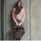 New Rebels Mart New York Oud Paars 21L Rugtas Rolltop Waterafstotend Laptop 15.6