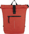 New Rebels Mart New York Rusty Red 21L Rugtas Rolltop Waterafstotend Laptop 15.6