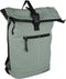 New Rebels - Mart New York Salie Groen 21L Rugtas Rolltop Waterafstotend - Laptop 15.6