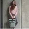 New Rebels - Mart New York Salie Groen 21L Rugtas Rolltop Waterafstotend - Laptop 15.6