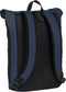 New Rebels Mart Waterafstotende Rolltop Laptop Rugzak - 15,6 inch - Donkerblauw