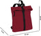 New Rebels Mart Waterafstotende Rolltop Rugzak - Medium - Bordeaux Rood
