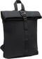 New Rebels Mart Waterafstotende Rolltop Rugzak - Medium - Zwart