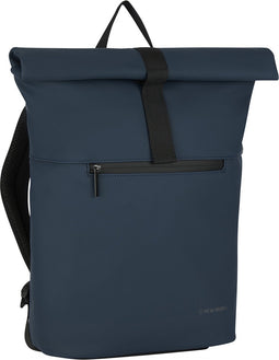 New Rebels Omar Montgomery Navy 15L Rolltop Rugzak Waterafstotend Laptop 15.6