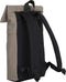 New Rebels Omar Montgomery Taupe 15L Rolltop Rugzak Waterafstotend Laptop 15.6