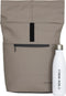 New Rebels Omar Montgomery Taupe 15L Rolltop Rugzak Waterafstotend Laptop 15.6