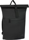 New Rebels Omar Montgomery Zwart 15L Rolltop Rugzak Waterafstotend Laptop 15.6
