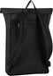 New Rebels Omar Montgomery Zwart 15L Rolltop Rugzak Waterafstotend Laptop 15.6