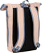 New Rebels ® Tim - Rolltop - Rugtas - Rugzak - Waterafstotend - Zacht Roze/Lila