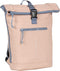New Rebels ® Tim - Rolltop - Rugtas - Rugzak - Waterafstotend - Zacht Roze/Lila