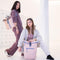 New Rebels ® Tim - Rolltop - Rugtas - Rugzak - Waterafstotend - Zacht Roze/Lila
