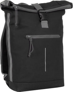 New Rebels ® Tim Rugzak Waterafstotend Zwart/Grijs