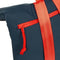 New Rebels Tim Waterproof Rolltop Rugzak Laptopvak 15,6'' Navy / Red