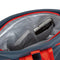 New Rebels Tim Waterproof Rolltop Rugzak Laptopvak 15,6'' Navy / Red