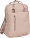 New Rebels Unisex Harper Miami Rugzak - 9L waterdichte rugzak met dubbele sluiting - 13 inch laptopvak - Waterafstotende ritssluiting - Gewatteerde riemen, ideaal voor werk & school - Oudroze