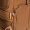 New Rebels Unisex Harper Miami Rugzak - 9L waterdichte rugzak met dubbele sluiting - 13 inch laptopvak - Waterafstotende ritssluiting - Gewatteerde riemen, ideaal voor werk & school - Cognac bruin