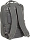 New Rebels Unisex Harper Miami Rugzak - 9L waterdichte rugzak met dubbele sluiting - 13 inch laptopvak - Waterafstotende ritssluiting - Gewatteerde riemen, ideaal voor werk & school - Antraciet