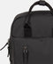 New Rebels Unisex Harper Miami Rugzak - 9L waterdichte rugzak met dubbele sluiting - 13 inch laptopvak - Waterafstotende ritssluiting - Gewatteerde riemen, ideaal voor werk & school - Zwart
