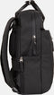 New Rebels Unisex Harper Miami Rugzak - 9L waterdichte rugzak met dubbele sluiting - 13 inch laptopvak - Waterafstotende ritssluiting - Gewatteerde riemen, ideaal voor werk & school - Zwart