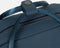New Rebels Unisex Harper Miami Rugzak - 9L waterdichte rugzak met dubbele sluiting - 13 inch laptopvak - Waterafstotende ritssluiting - Gewatteerde riemen, ideaal voor werk & school - Navy blauw